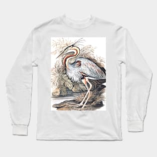 The Heron by Elizabeth Gwillim Long Sleeve T-Shirt